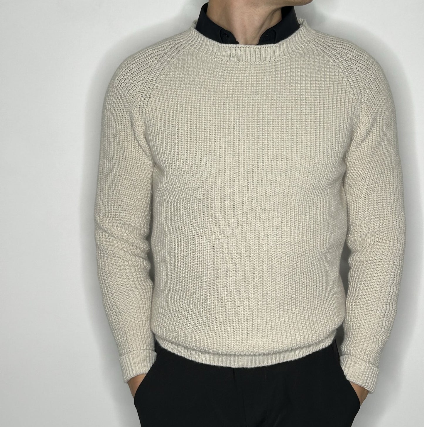 Sweater - Blue/Beige